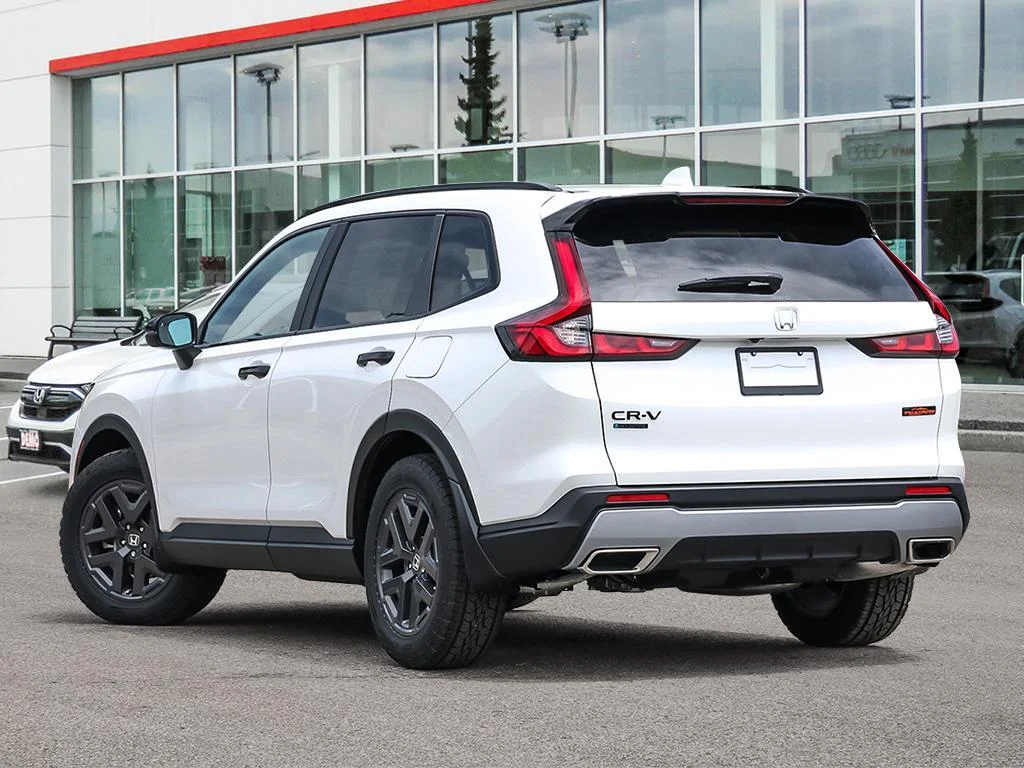 New 2026 Platinum White Pearl Honda TRAILSPORT HYBRID AWD,REMOTE START,TRAIL BADGED SE image 4