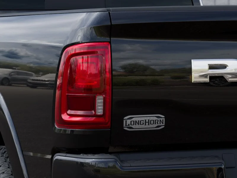 New 2027 Diamond Black Crystal Pearl-Coat Exterior Paint RAM Longhorn image 5