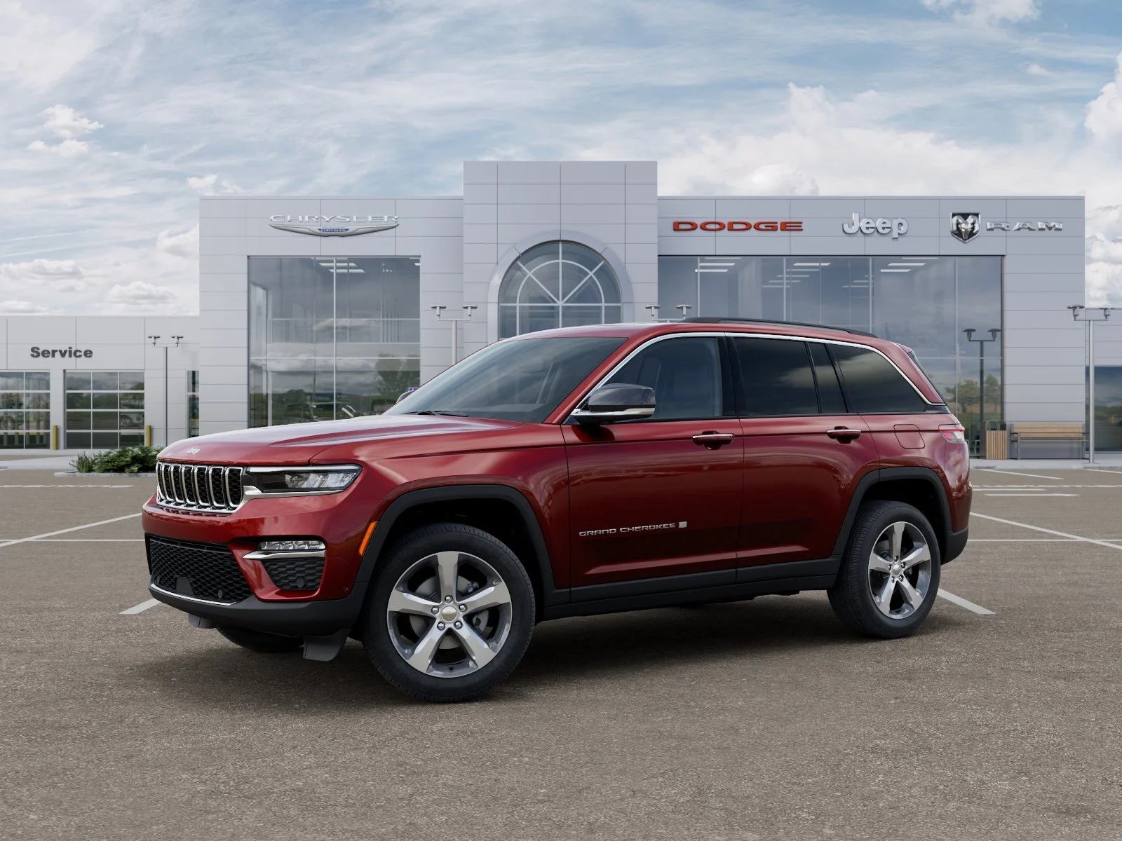 New 2025 Velvet Red Pearl-Coat Exterior Paint Jeep Limited image 29