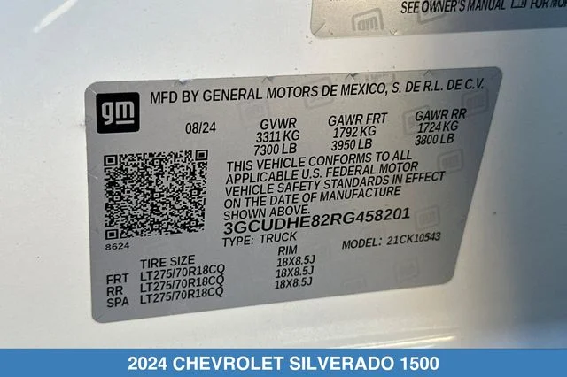 Used 2024 White Chevrolet ZR2 image 31