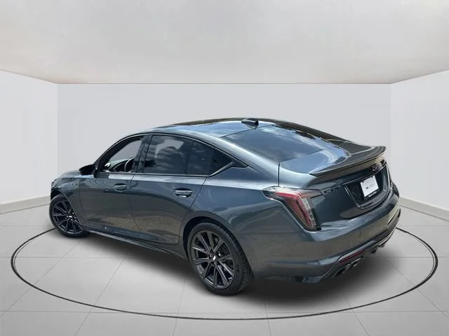 Certified Used 2022 Shadow Metallic Cadillac V-Series image 3