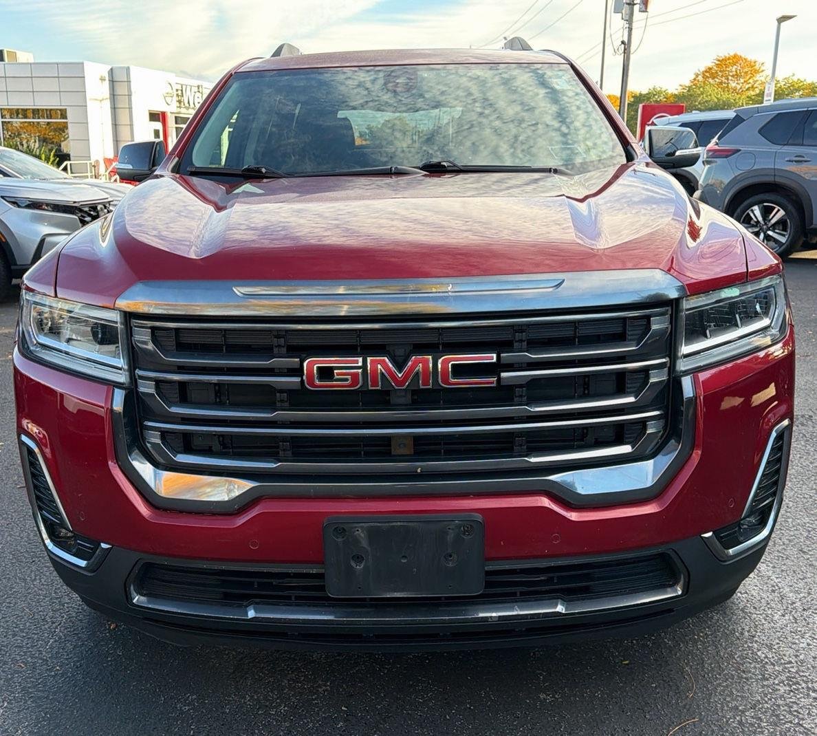 Used 2020 Red Quartz Tintcoat GMC AT4 image 2