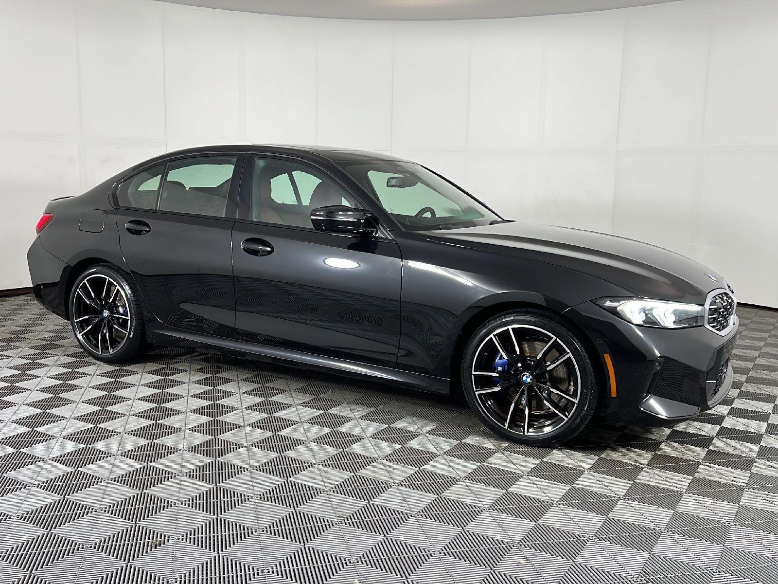Certified Used 2023 Black Sapphire Metallic BMW M340i xDrive image 3