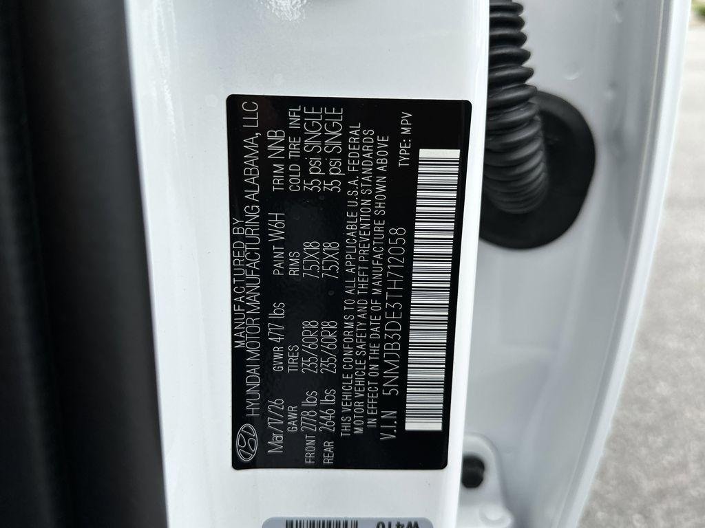 New 2026 White Pearl Hyundai SEL FWD image 27