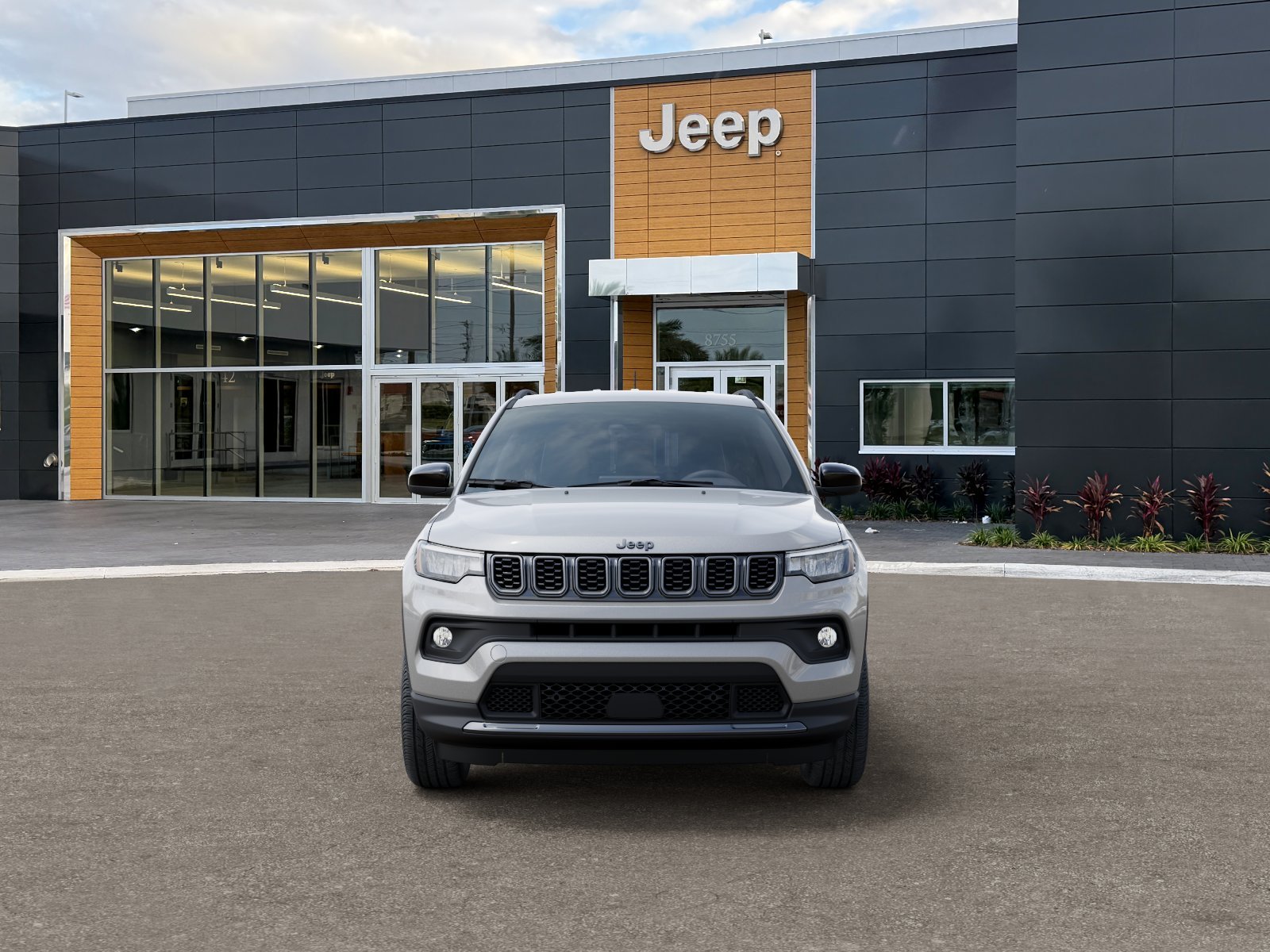 New 2026 Silver Zynith Metallic Clear-Coat Exterior Paint Jeep Latitude image 35