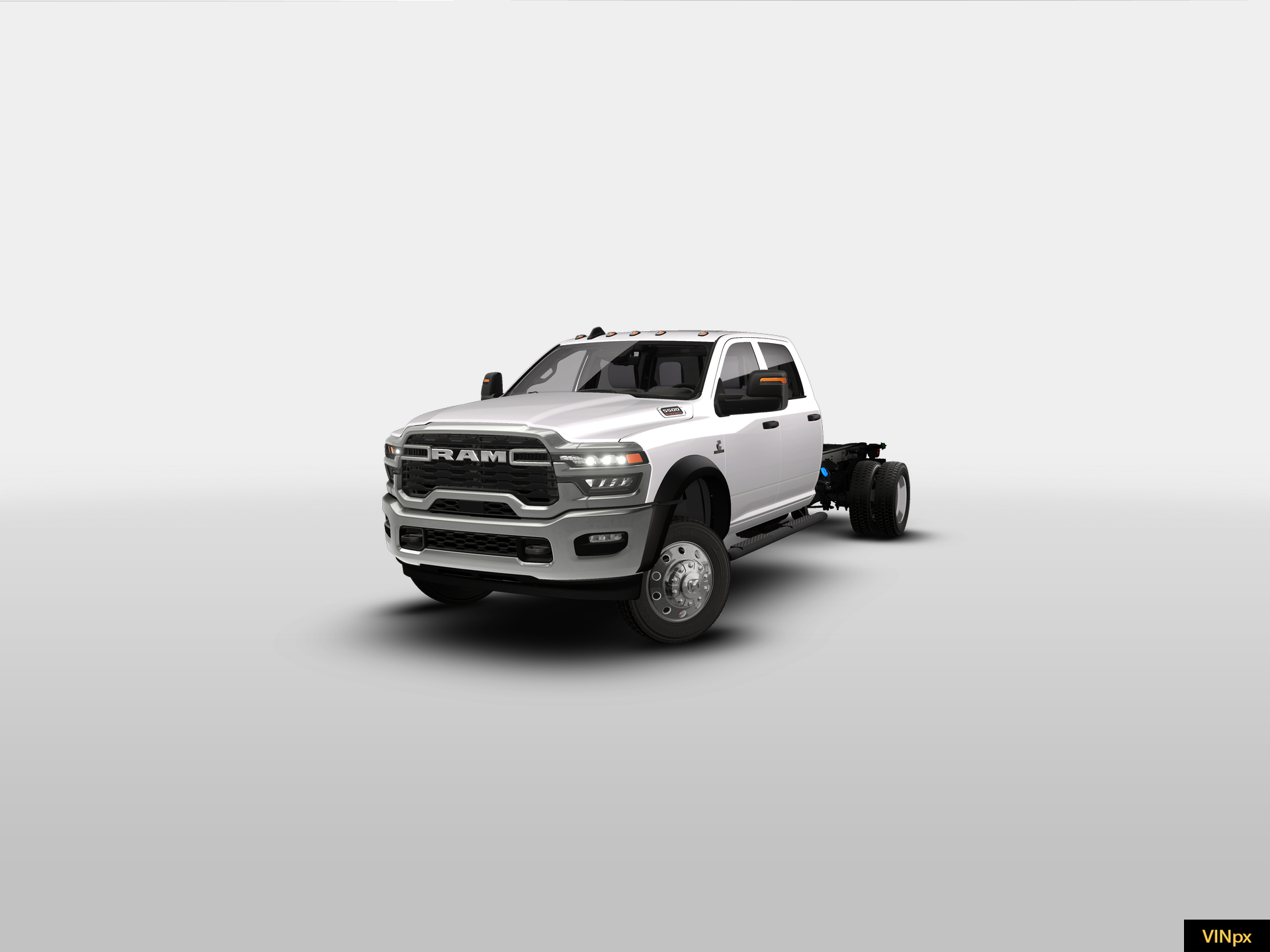 New 2026 Bright White Clear-Coat Exterior Paint RAM TRADESMAN image 1