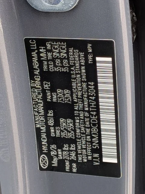 New 2026 Gray Hyundai SEL Plus image 32