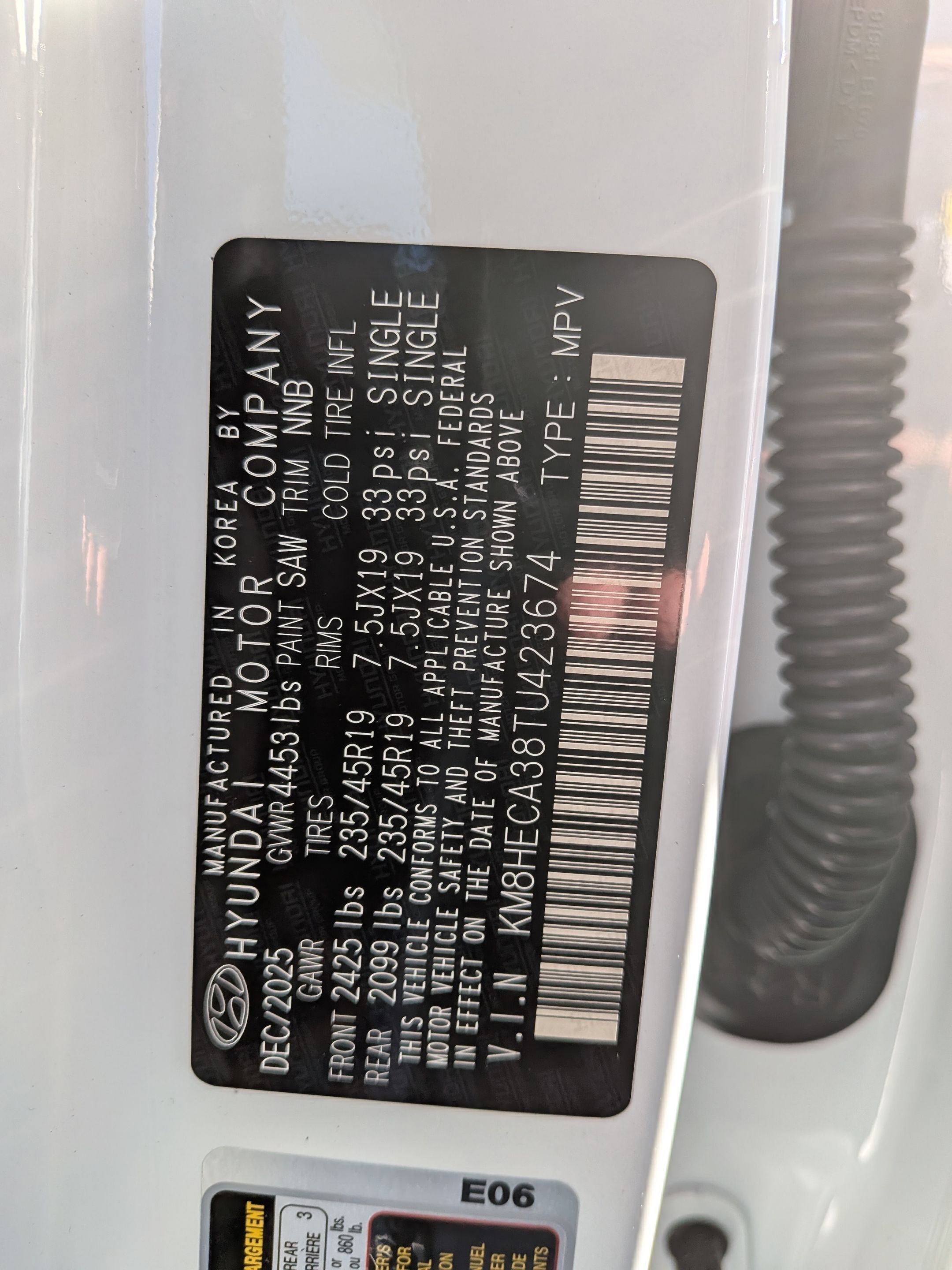 New 2026 Atlas White Hyundai Limited image 16