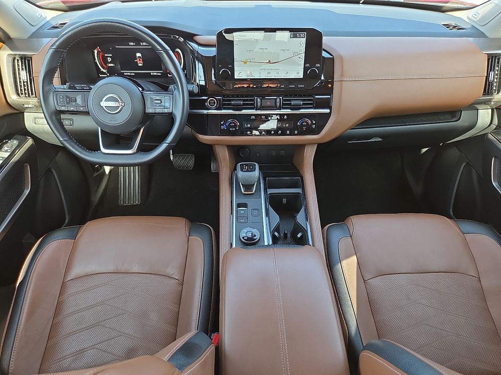 Used 2023 2 Tone Red / Black Roof Nissan Platinum image 15