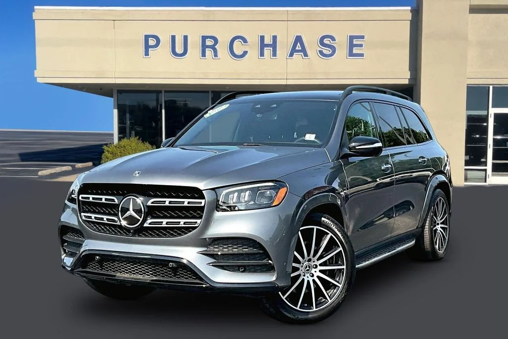 Used 2023 Mojave Silver Metallic Mercedes-Benz GLS 450 image 3