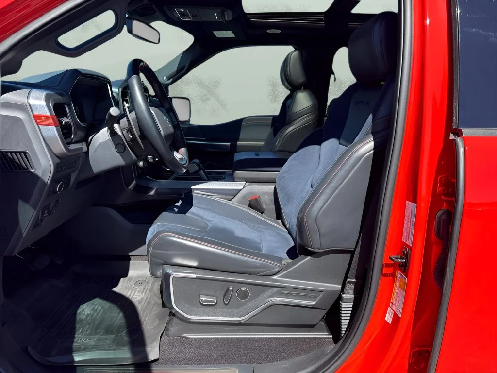 Used 2022 Orange Ford Raptor image 9