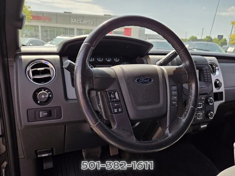 Used 2014 Sterling Gray Metallic FORD 2WD SUPERCREW 145" XLT image 9