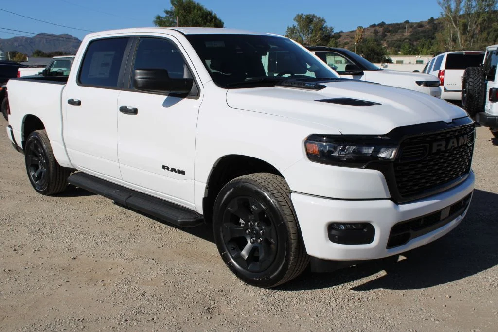New 2026 Bright White Clear-Coat Exterior Paint Ram Tradesman image 3