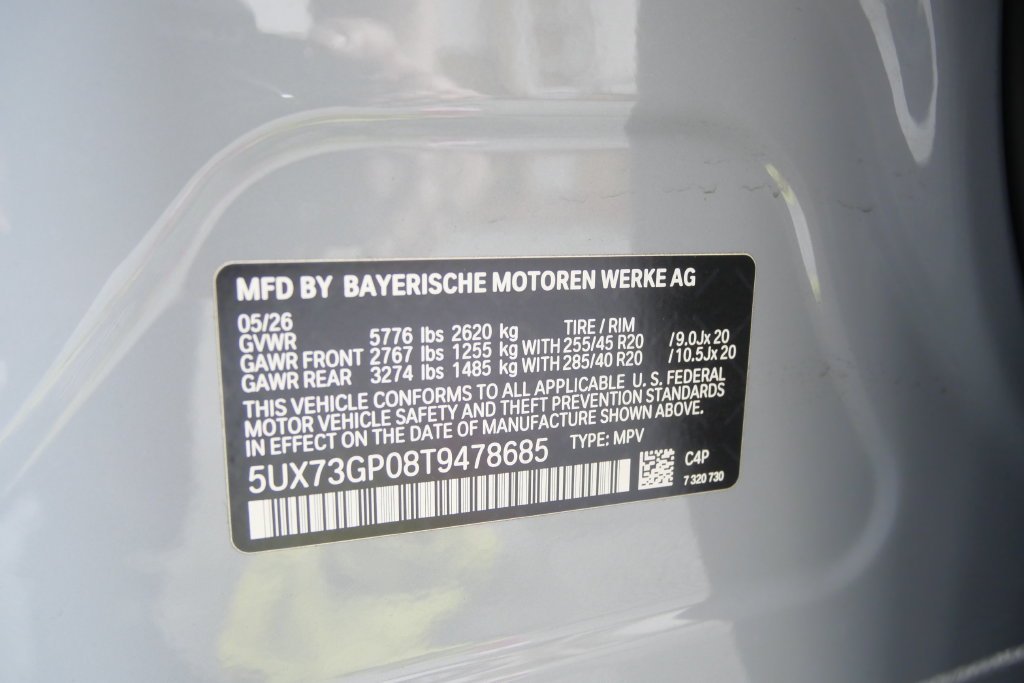 Certified Used 2026 Gray Metallic BMW M50 xDrive image 28