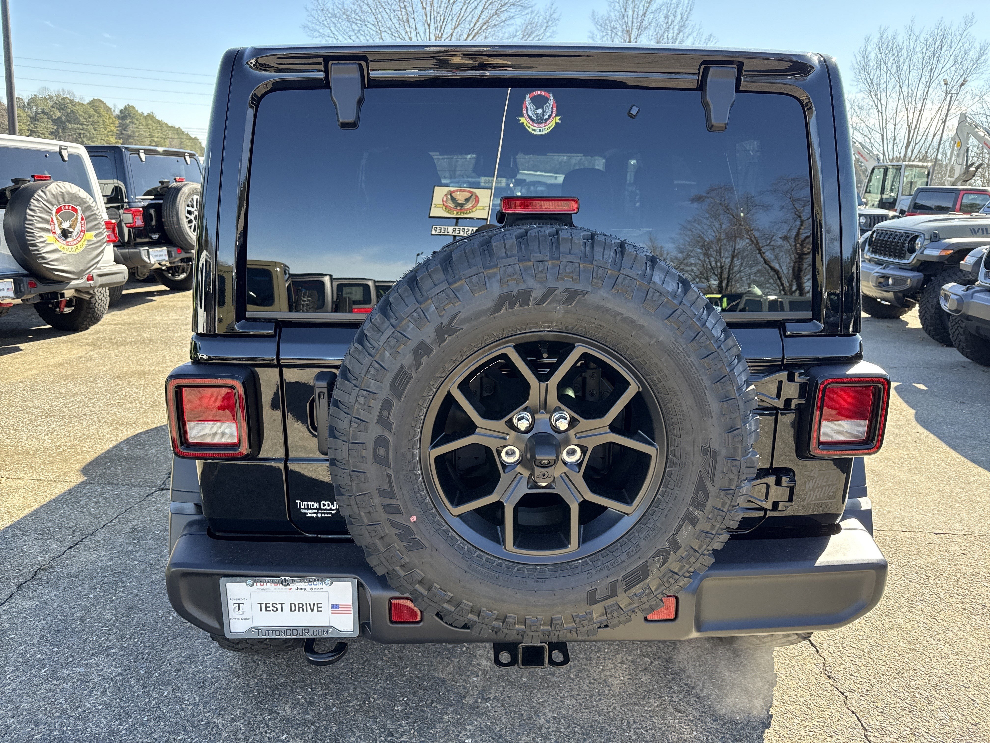 New 2026 Black Clearcoat Jeep Willys image 6