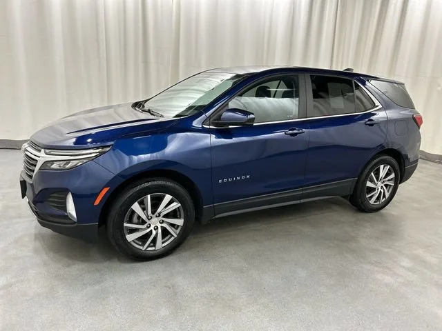Used 2022 Blue Glow Metallic Chevrolet LT image 2