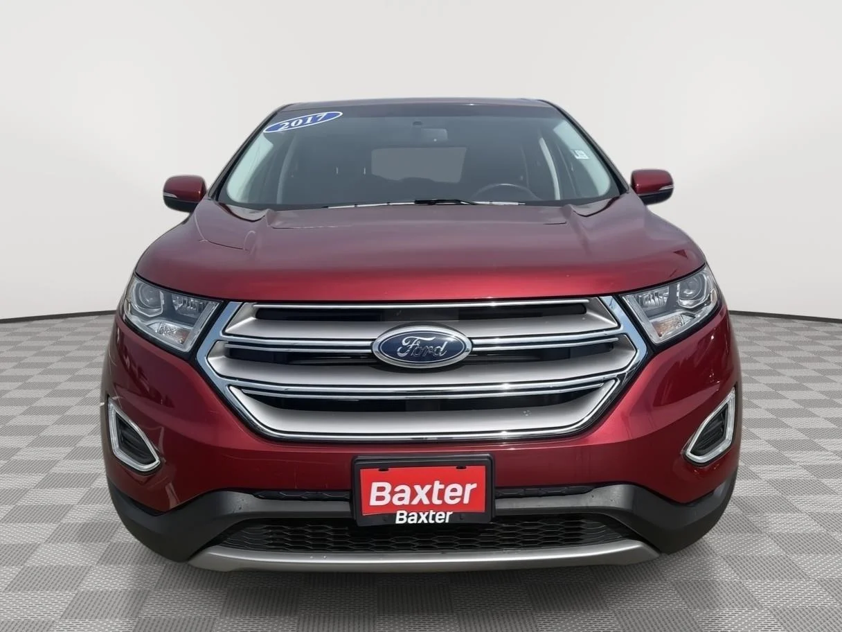 Used 2017 Ruby Red Metallic Tinted Clearcoat Ford Titanium image 2