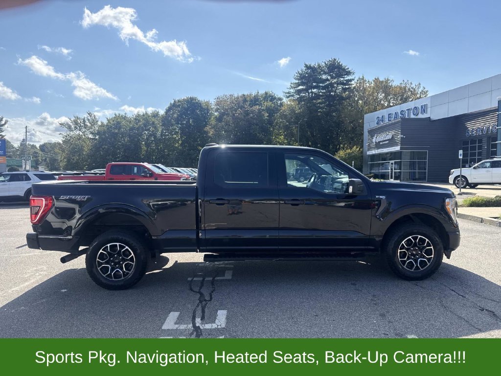 Used 2021 Black Ford XLT image 7