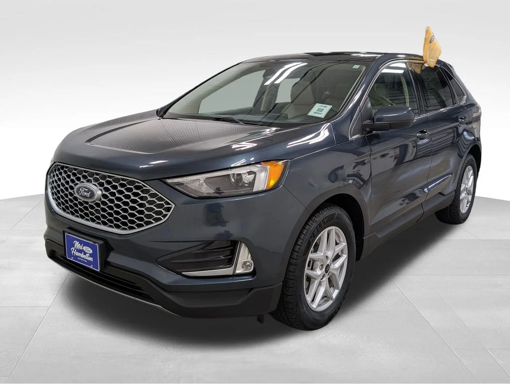 Certified Used 2024 Stone Blue Metallic Ford SEL image 17