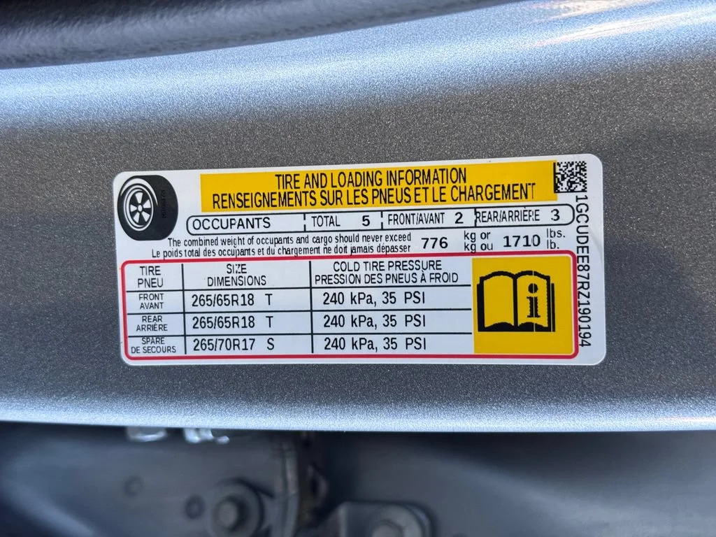 Certified Used 2024 Sterling Gray Metallic Chevrolet RST image 8