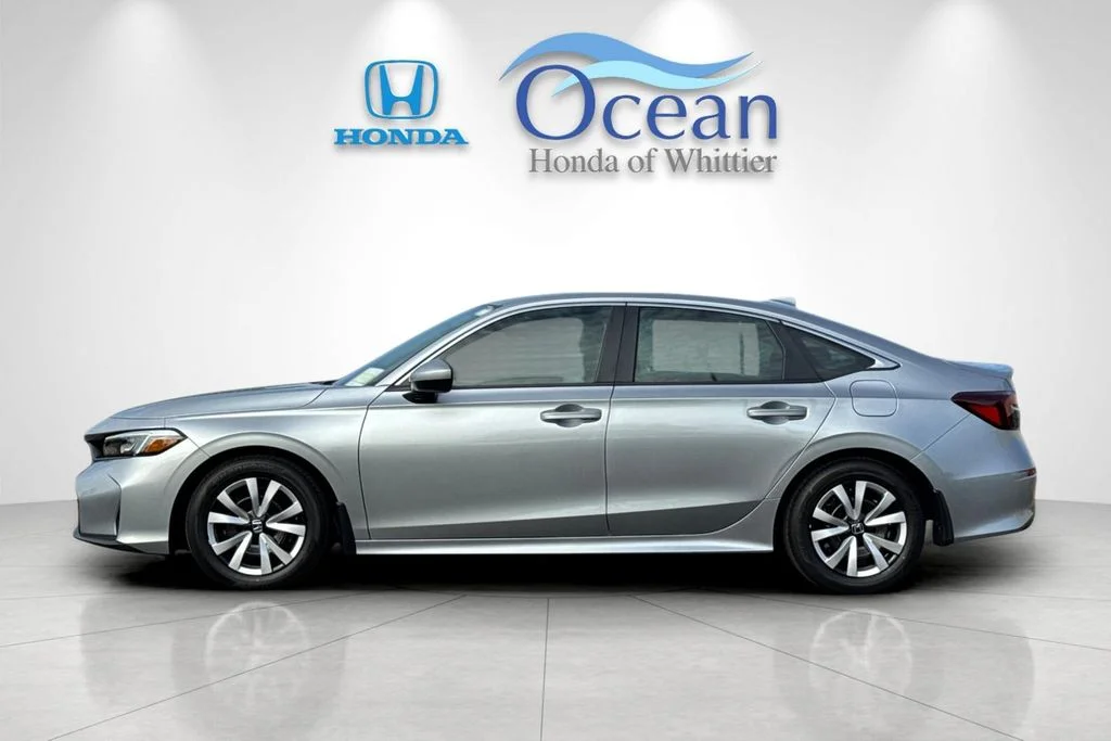 New 2026 Solar Silver Metallic Honda LX image 7