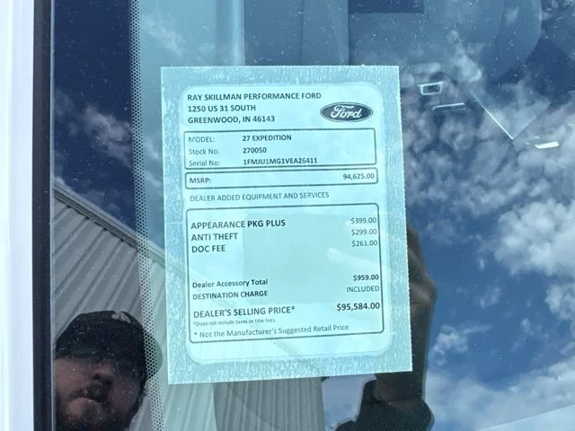 New 2027 Star White Metallic Tri-Coat Ford Platinum image 31