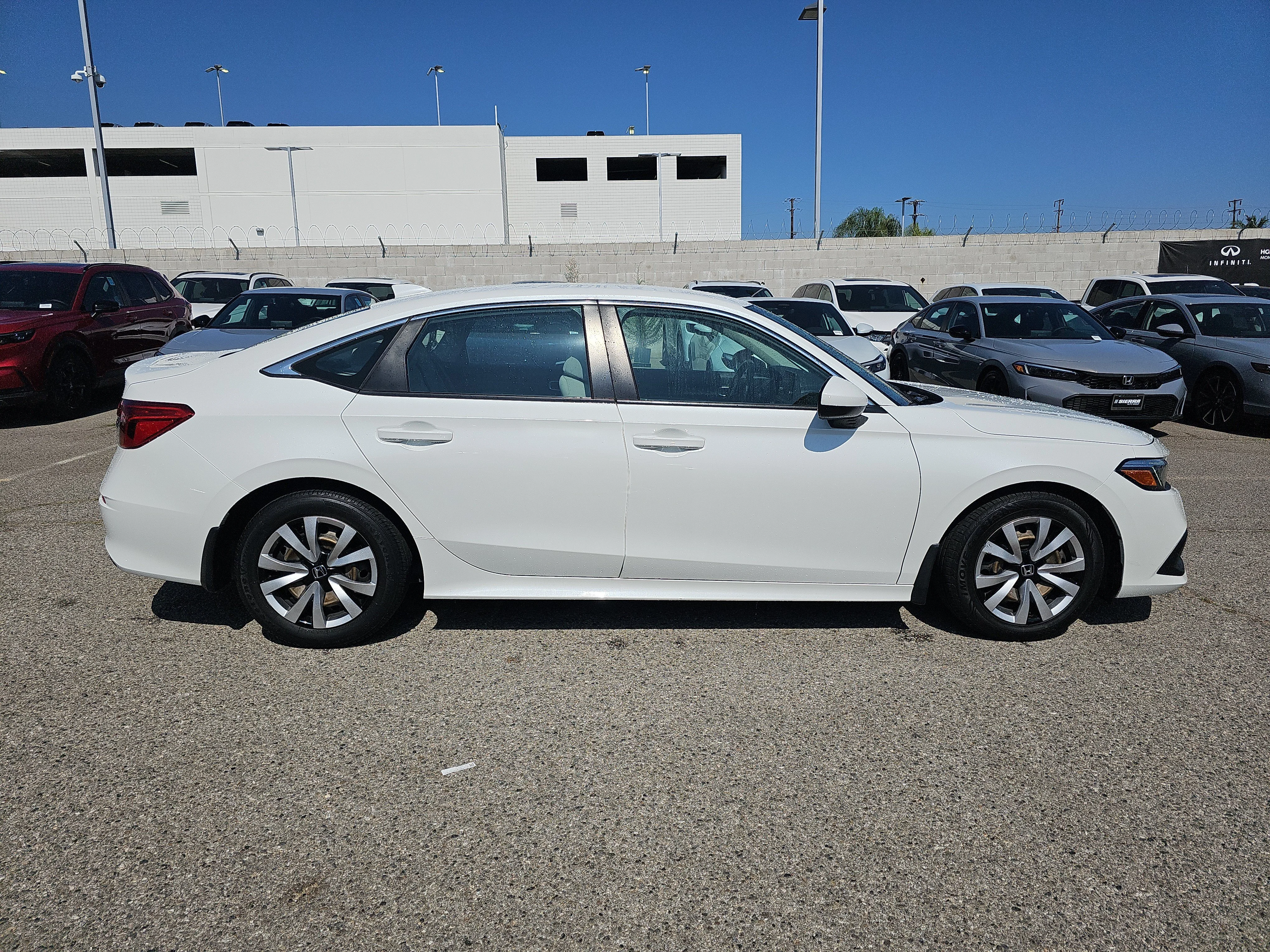 Used 2023 Meteorite Gray Metallic Honda LX image 4