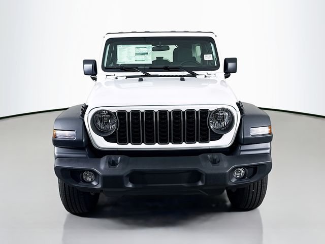 New 2026 Bright White Clear-Coat Exterior Paint Jeep Sport image 2