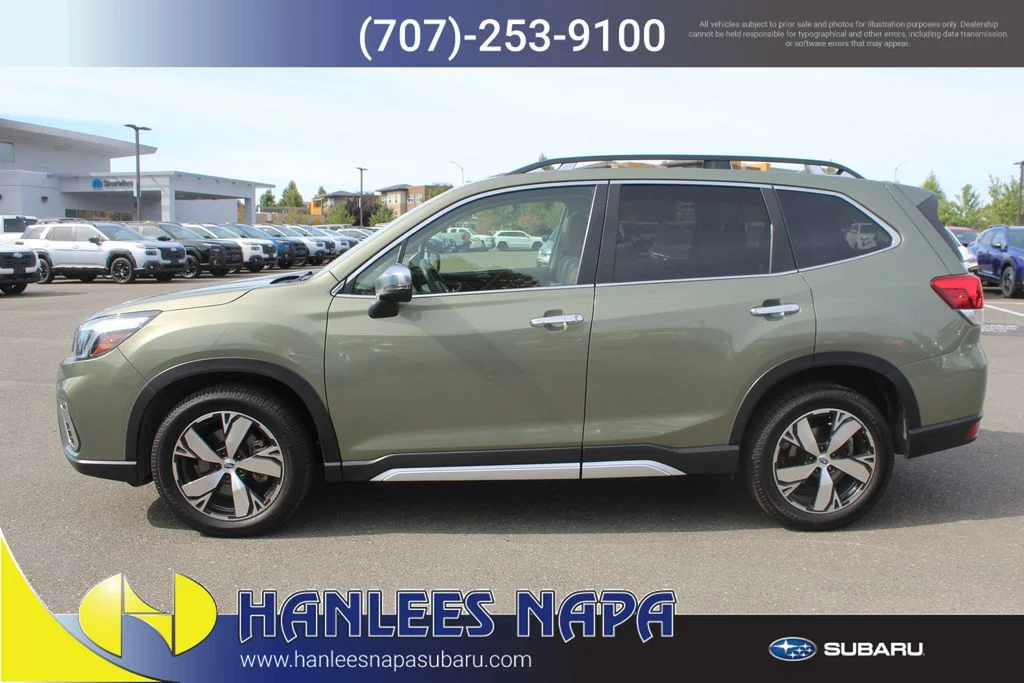 Used 2019 Jasper Green Metallic Subaru Touring image 2