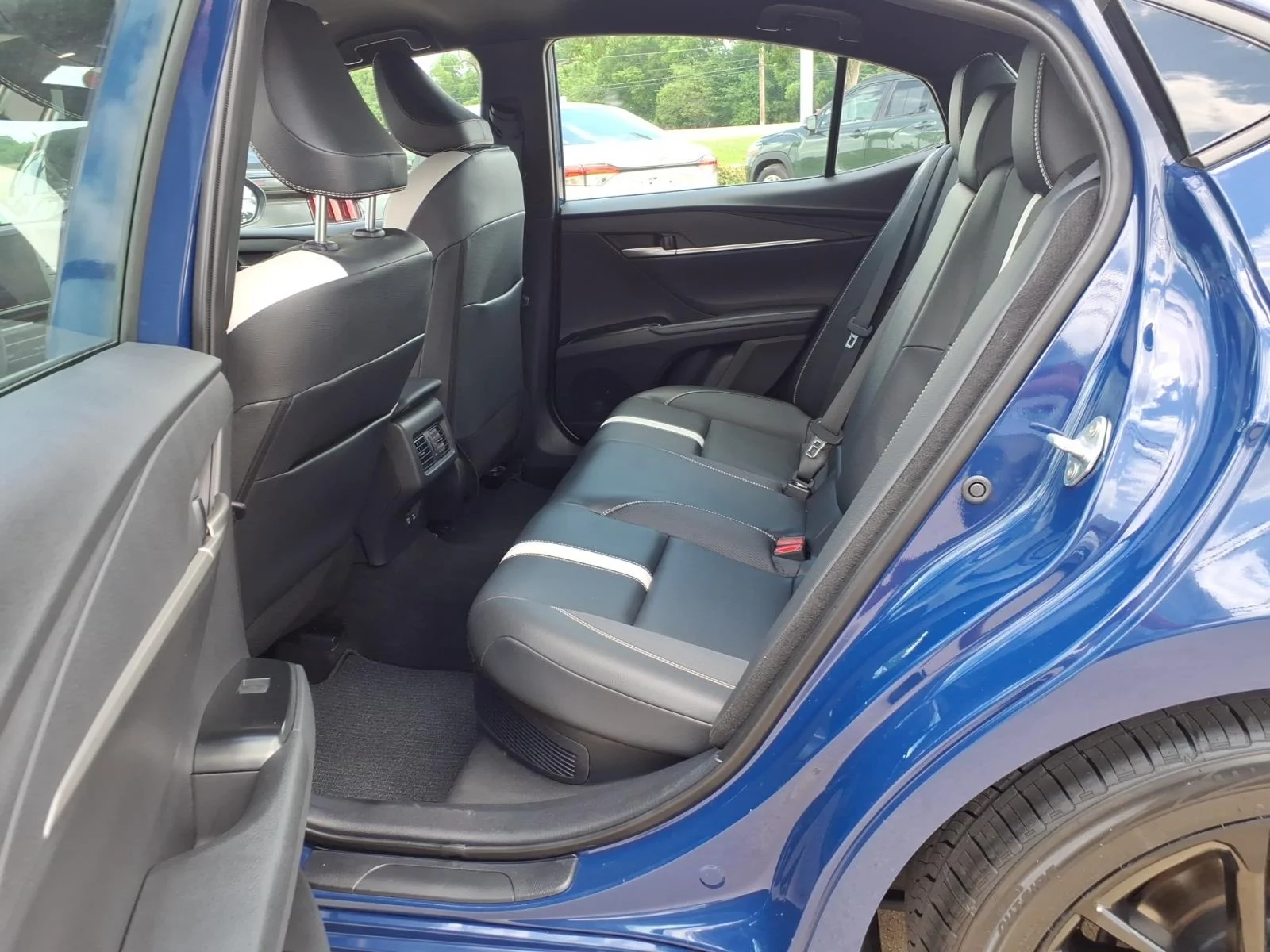 Certified Used 2025 Reservoir Blue Toyota SE image 16