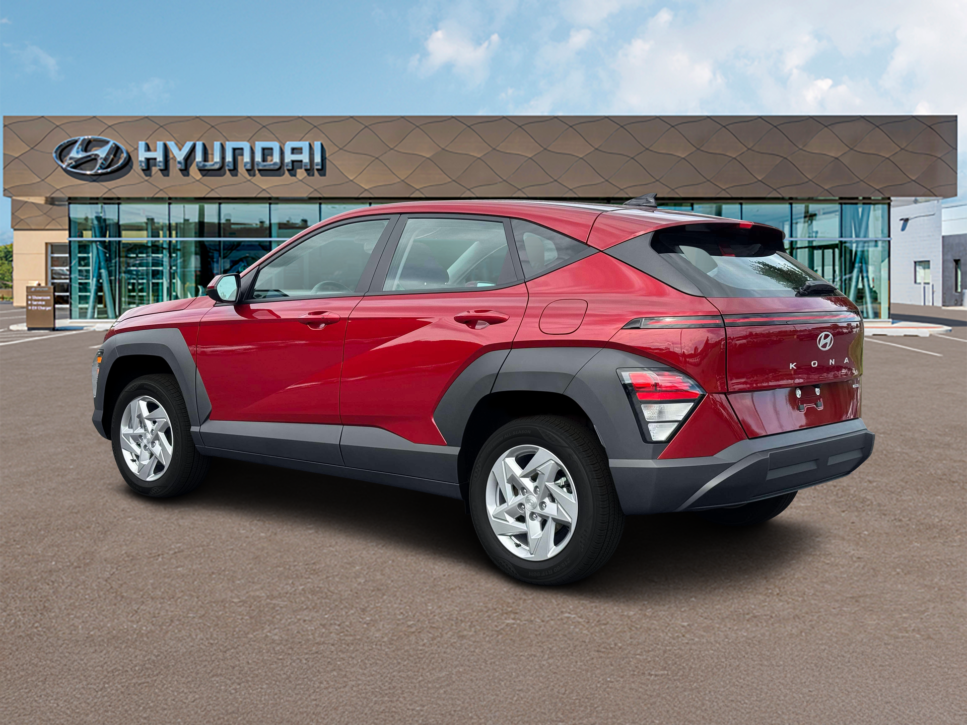 New 2027 Red Hyundai SE AWD image 4