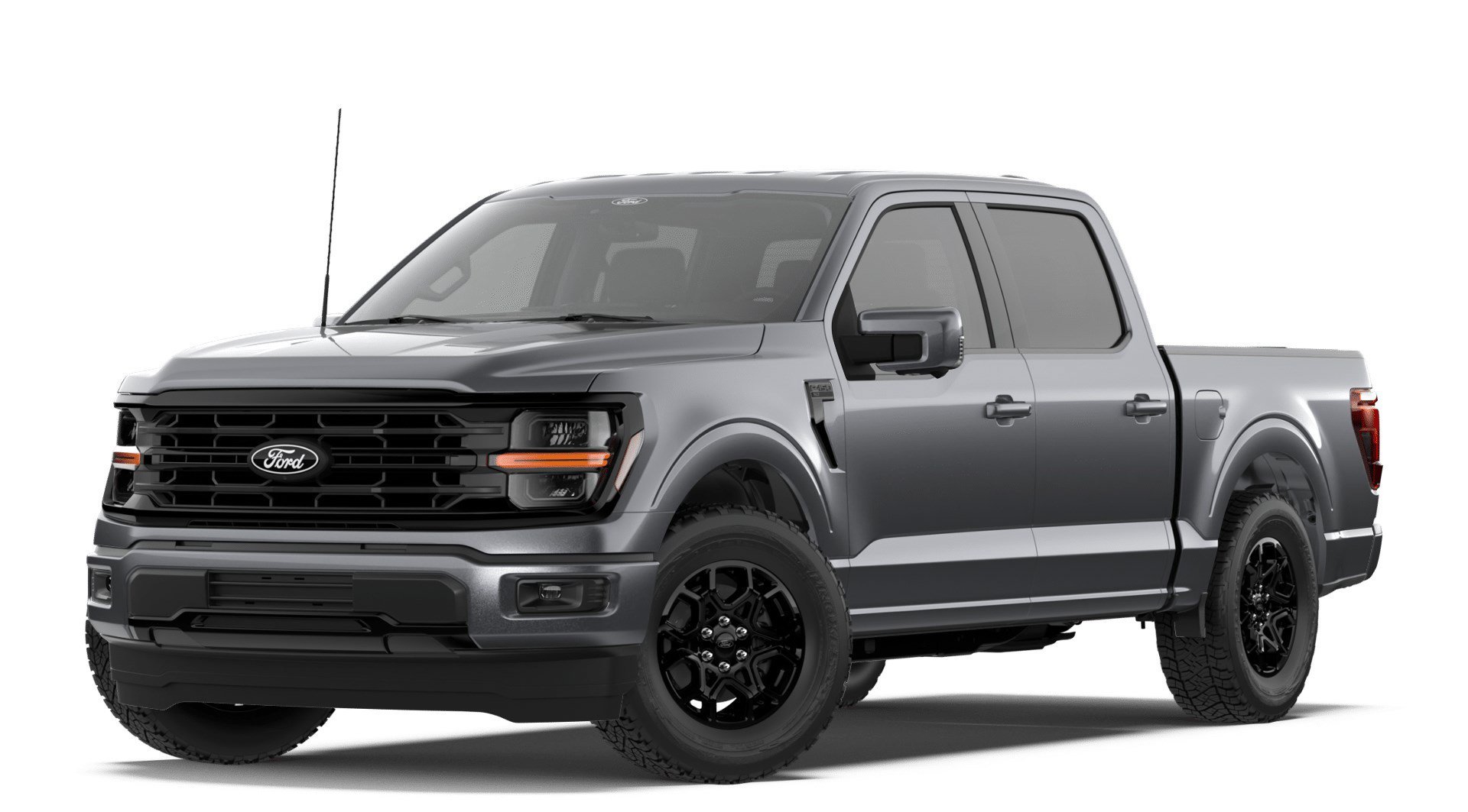 New 2026 Carbonized Gray Metallic Ford XLT image 1