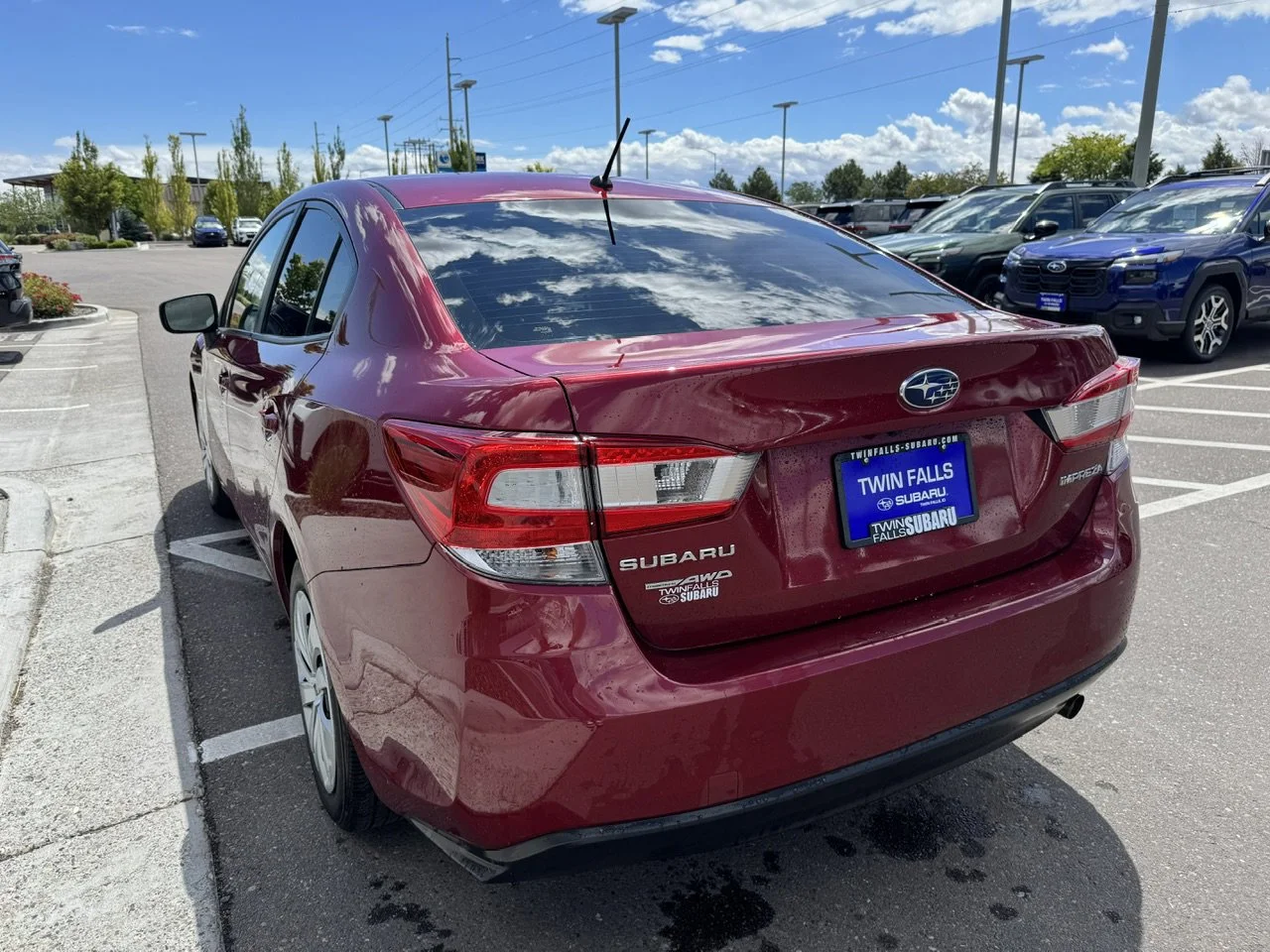 Certified Used 2023 Crimson Red Pearl Subaru Base image 5