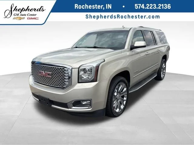 SPARKLING SILVER METALLIC 2016 GMC Yukon XL Denali 4WD SUV / Crossover Four-Wheel Drive