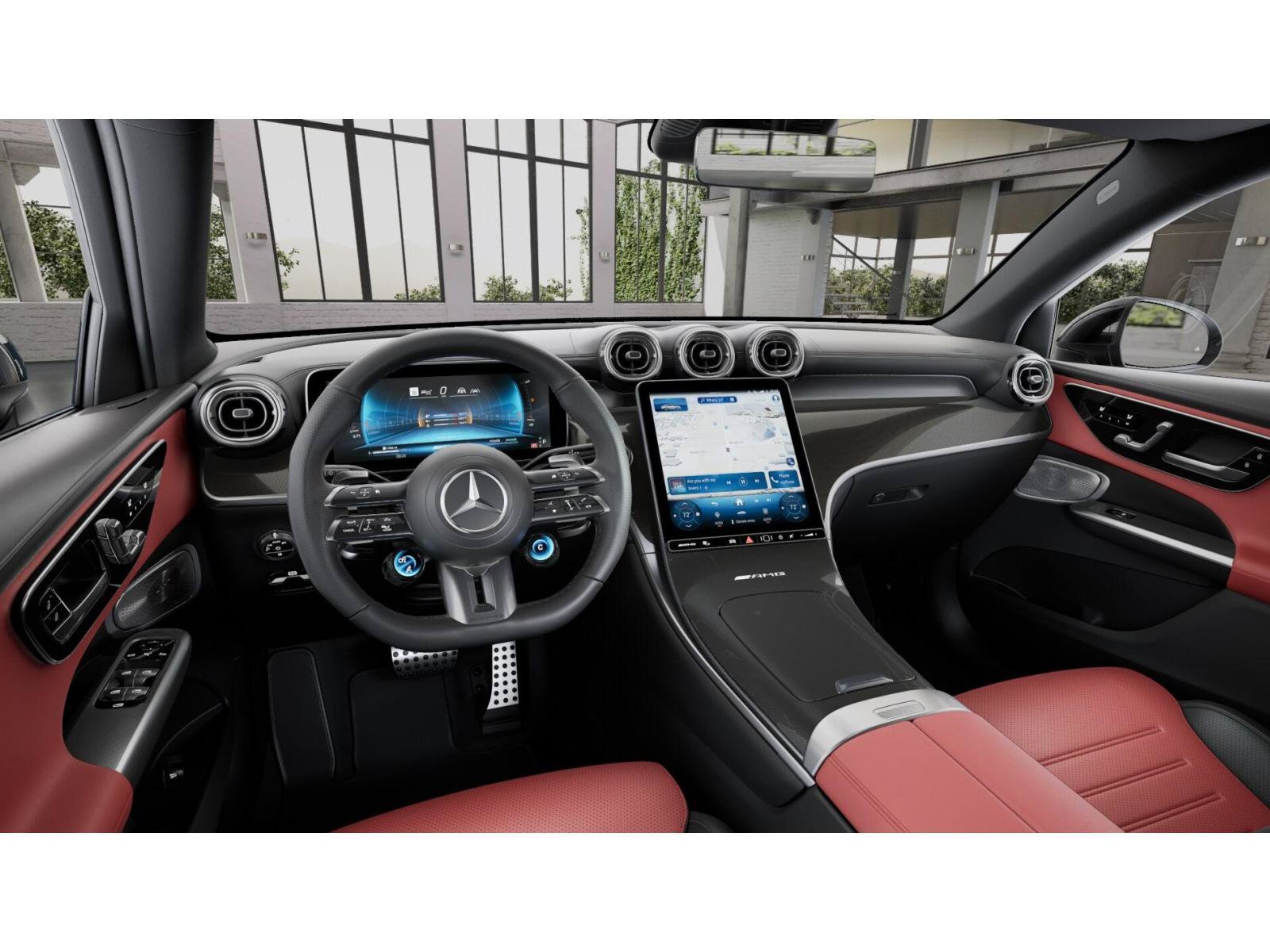 New 2027 Obsidian Black Metallic Mercedes-Benz GLC 53 AMG® image 3