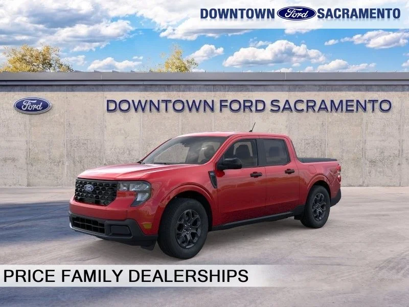 New 2026 Red Ford XLT image 1