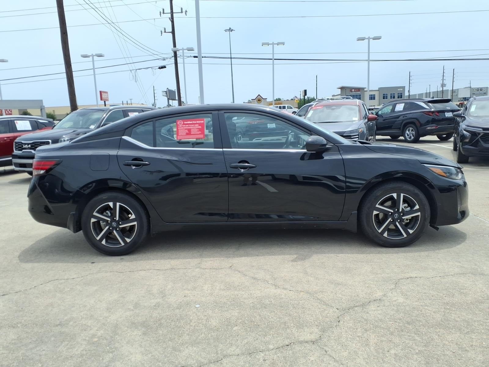 2025 Nissan Sentra SV Black at Robbins Nissan