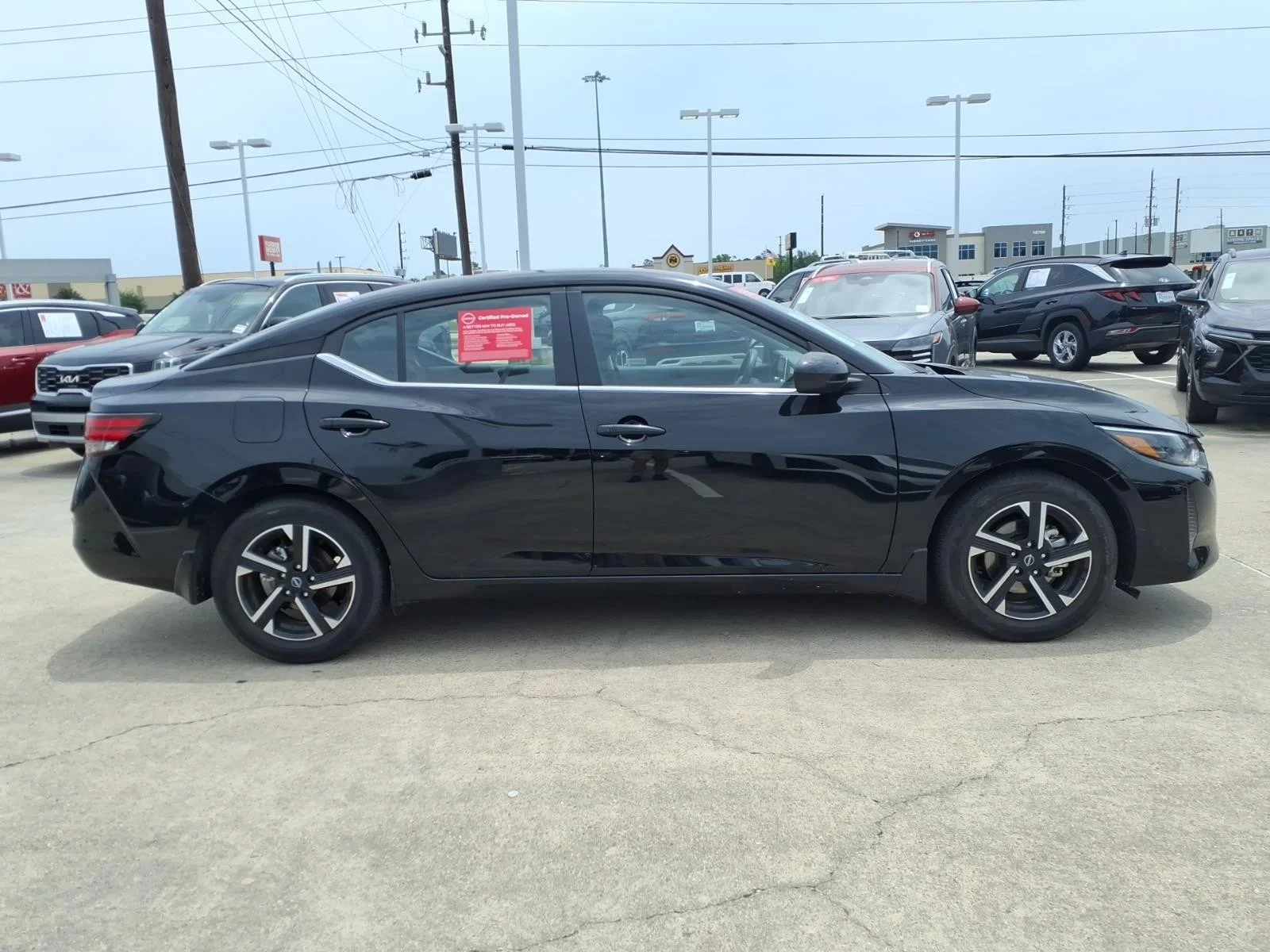 2025 Nissan Sentra SV Black at Robbins Nissan
