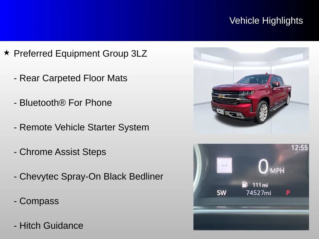 Used 2019 Red Chevrolet High Country image 16