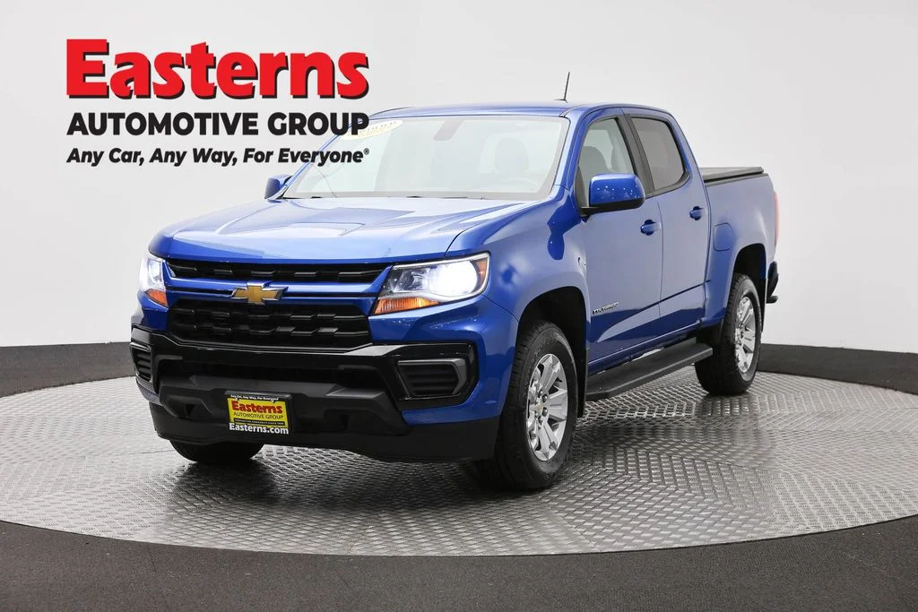 Used 2022 Blue Chevrolet LT image 1
