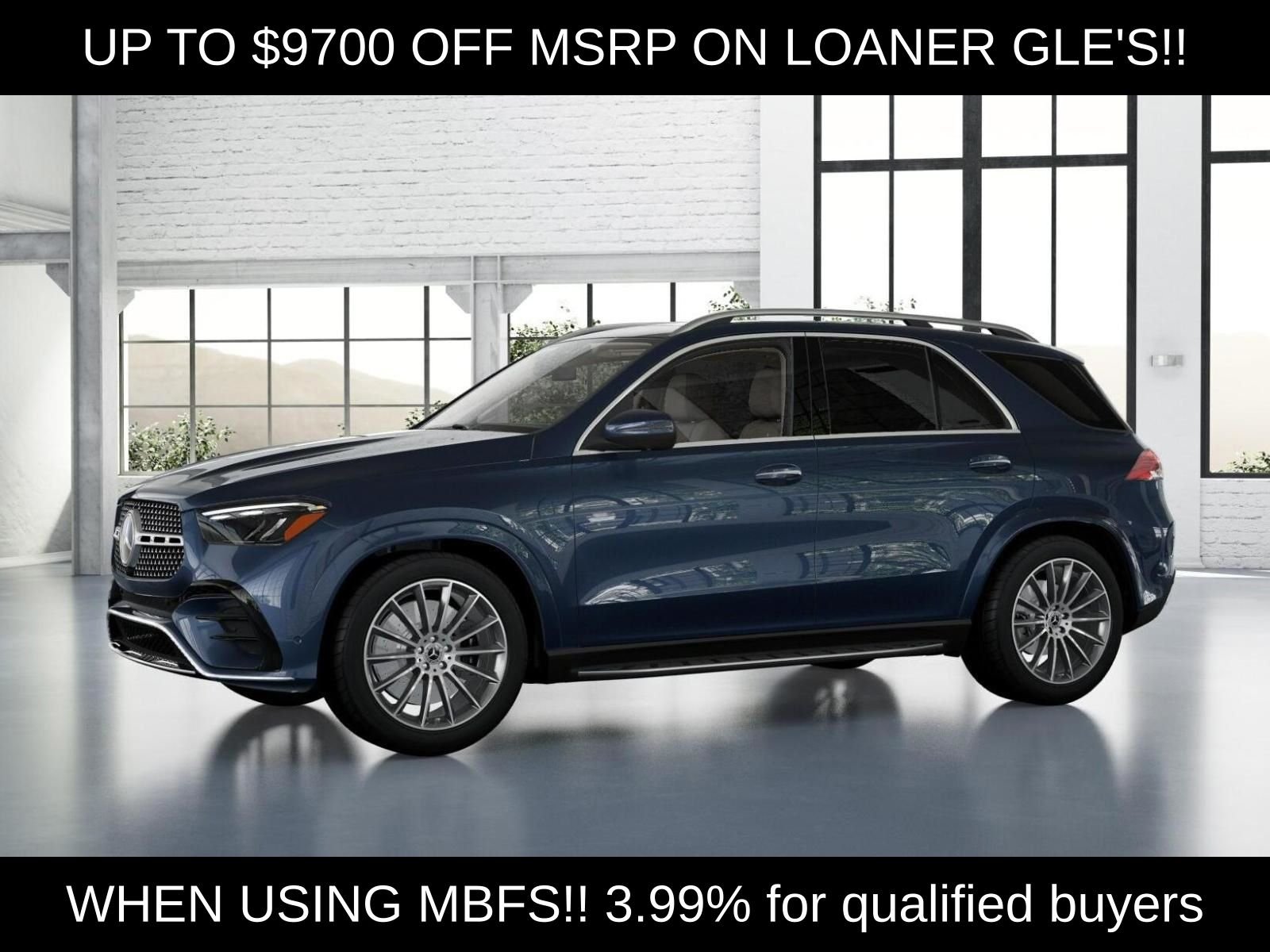 Certified Used 2026 Blue Mercedes-Benz GLE 450 image 39