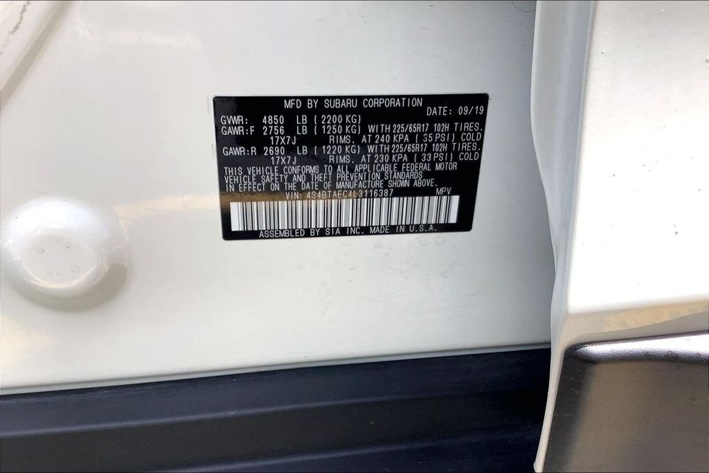 Used 2020 White Subaru Premium image 38