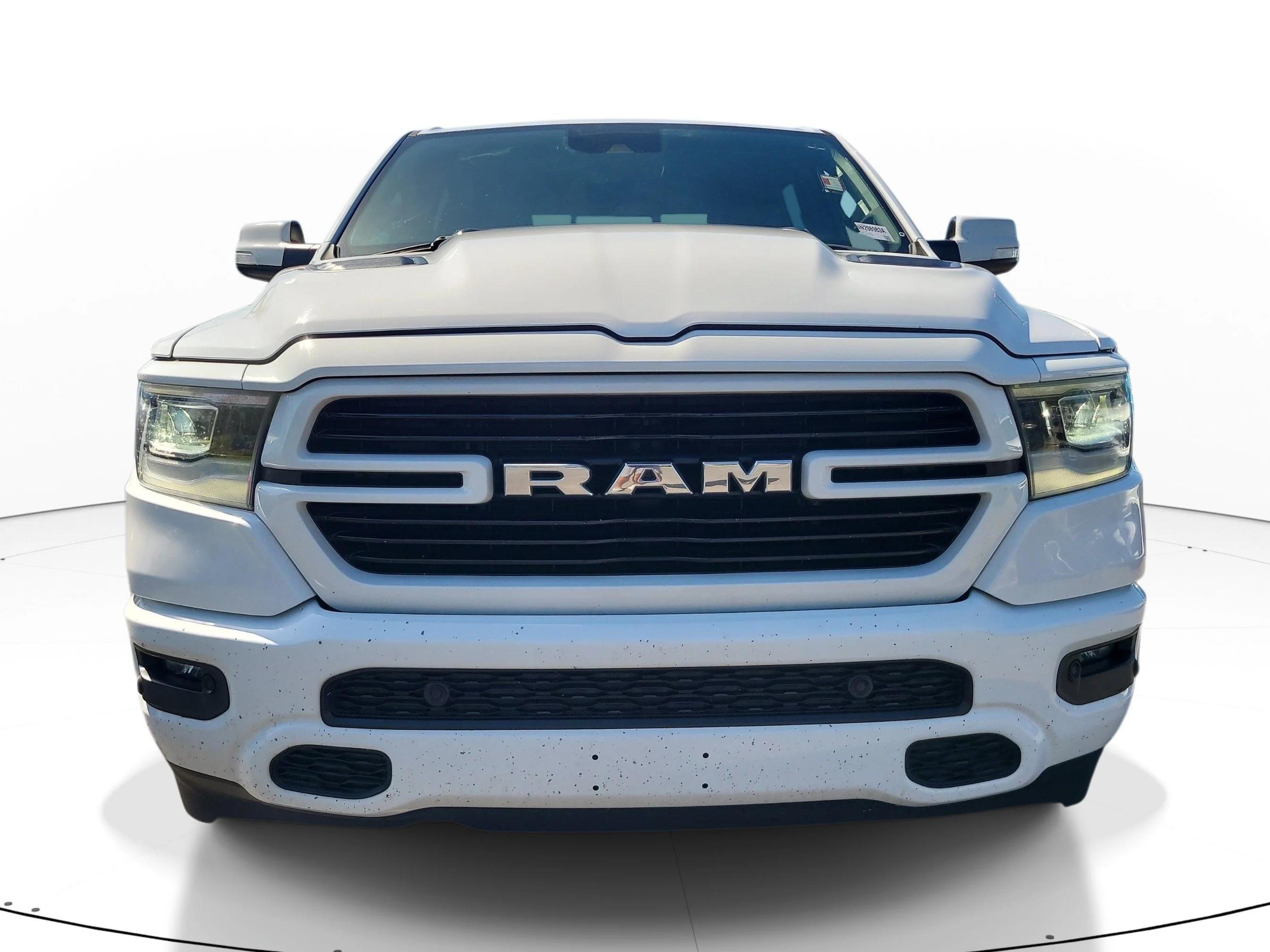Used 2022 Bright White Clearcoat Ram Laramie image 2