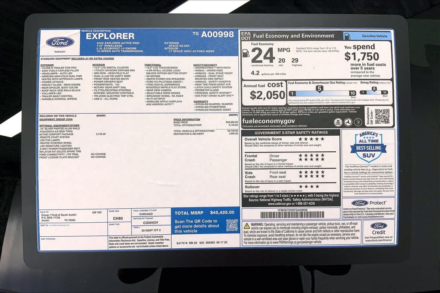 2026 Ford Explorer Active - Photo 21