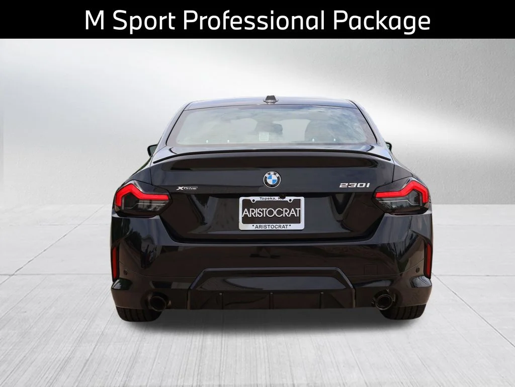 New 2026 Black BMW 230i xDrive image 8