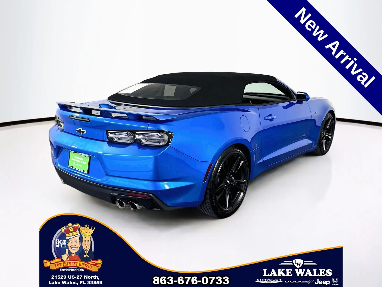 Used 2024 Blue Chevrolet LT1 image 7