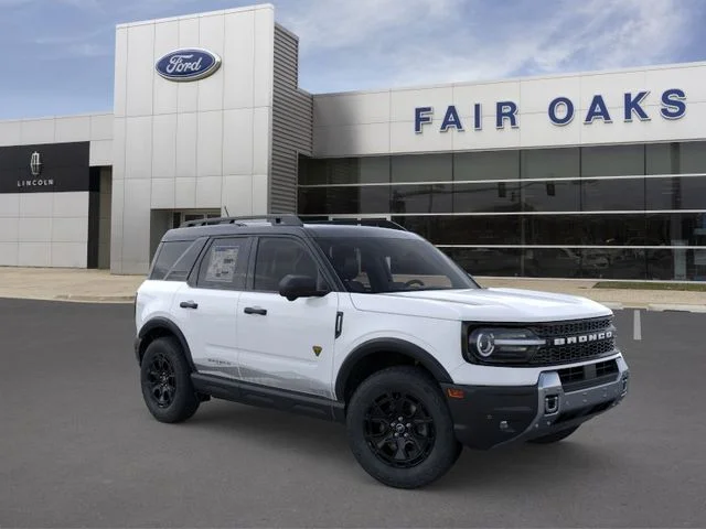 New 2026 Oxford White Ford Badlands image 7