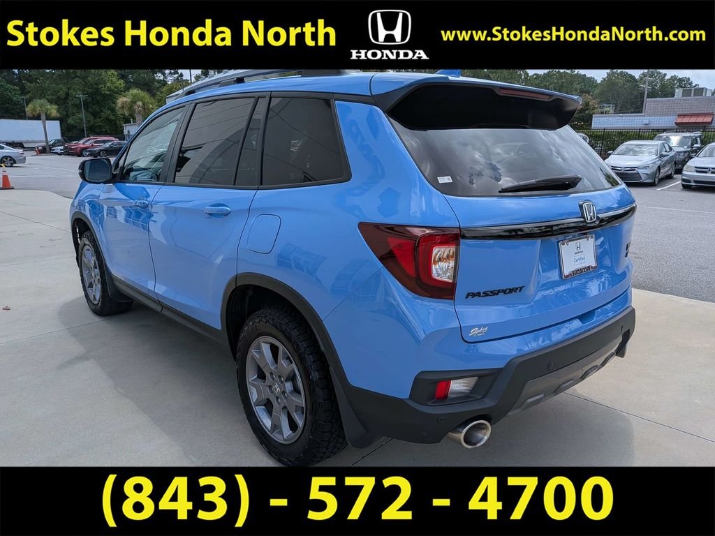 Used 2025 Blue Honda TrailSport image 3