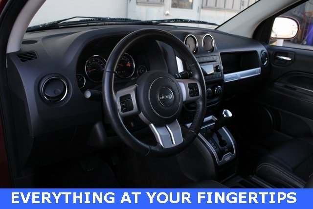 Used 2016 Jeep Compass Latitude with VIN 1C4NJDEB4GD573801 for sale in Lafayette, IN