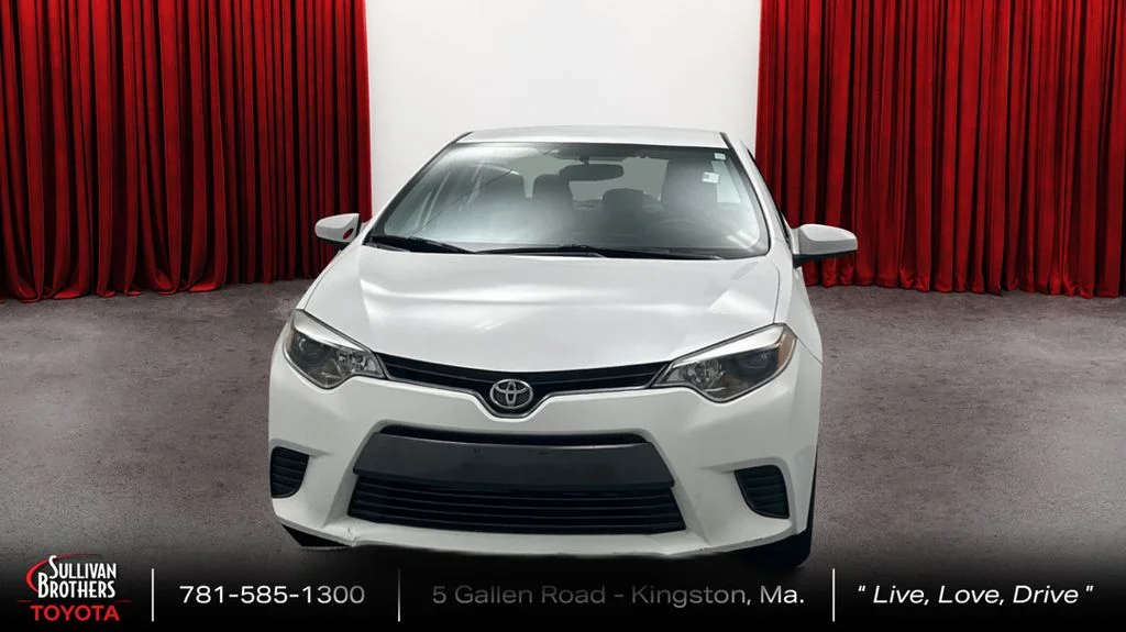 Used 2015 Toyota Corolla LE with VIN 2T1BURHE5FC263343 for sale in Kingston, MA